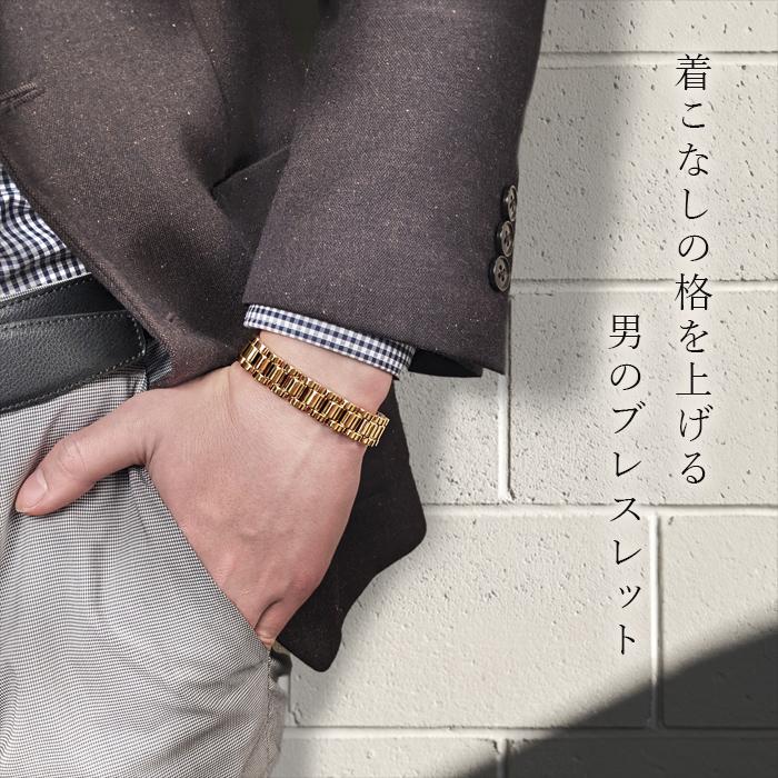 クーポン配布中／タングステンブレスレット ゴールド シルバー メンズ