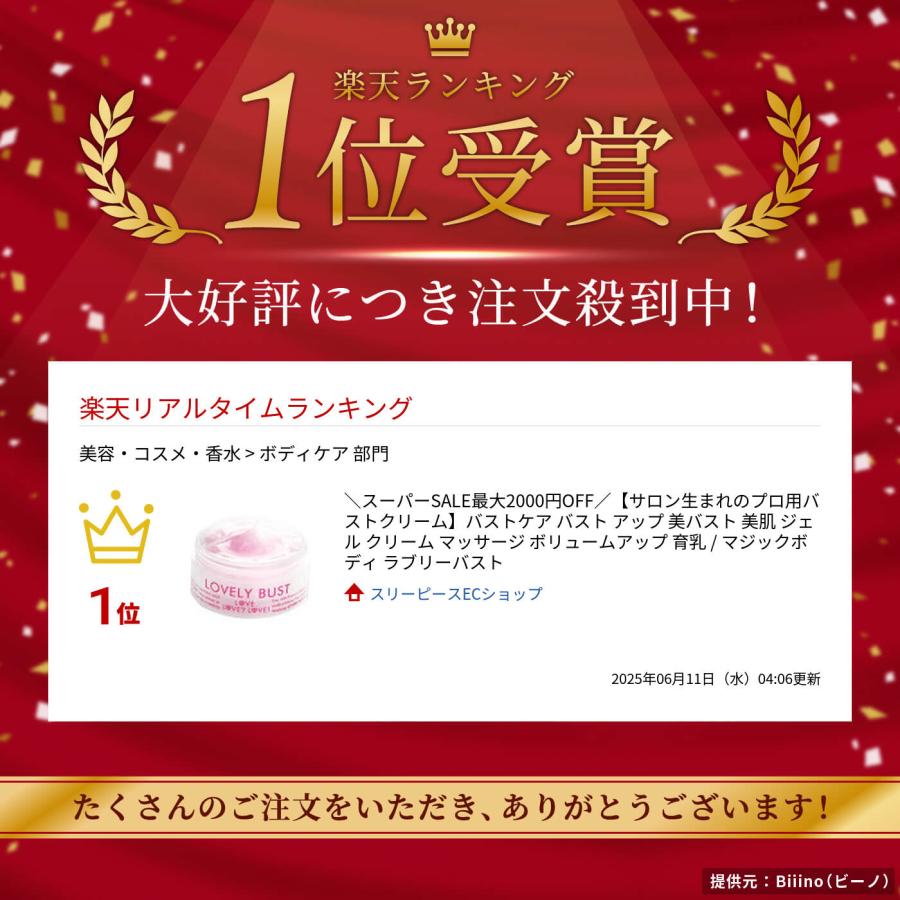 バストアップクリーム バストケア クリーム ボルフィリン6％ 育乳 産後