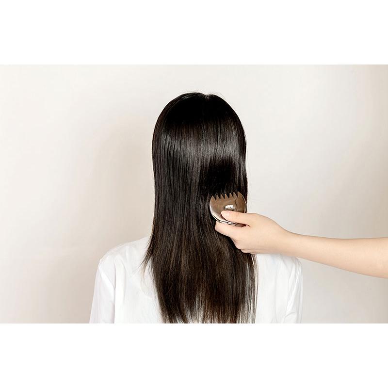 テラヘルツ 鉱石 コーム かっさ くし 櫛 ヘアブラシ 粗め 髪サラサラ