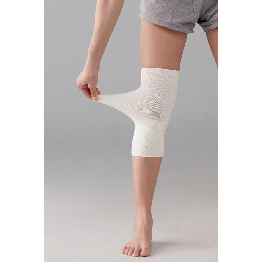 サポーター 2枚セット ひざ 膝 ふともも 足首 すね シルク シルク混