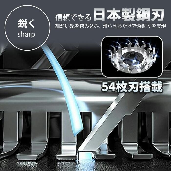 シェーバー 3枚刃 回転式 深剃り メンズ usb充電式 髭剃り 電気