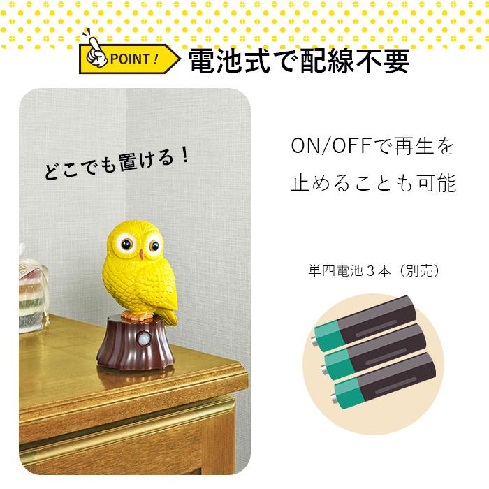 我が家の福ちゃん / 忘れ物防止 人感センサー 音声でお知らせ