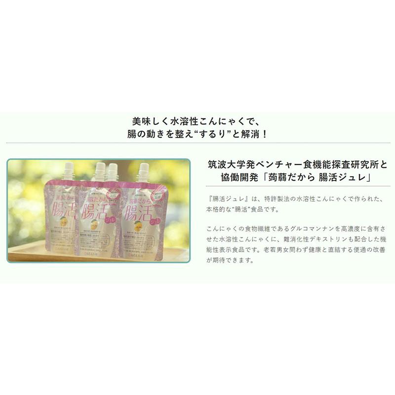 便通 腸内環境 整える こんにゃくゼリー デキストリン 水溶性食物繊維