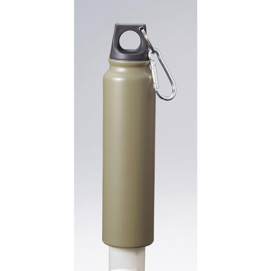 アルミボトル ミニボトル 220ml 3色組 カラビナ付 水筒 保冷 保温