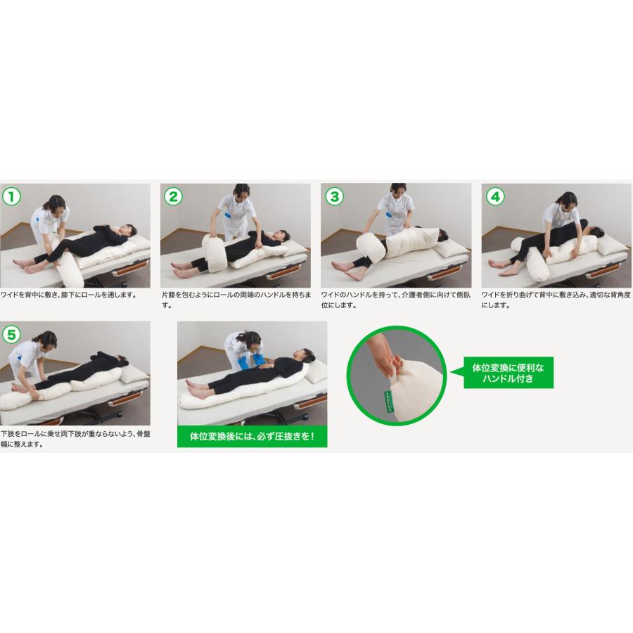 介護 床ずれ防止 ポジショニング クッション 体位変換 / ナーセントEX ユー Lの画像