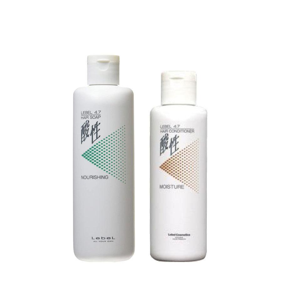 ルベル4.7酸性　シャンプー&トリートメント LebeL（ルベル） 【 セット 】 LebeL 4.7 酸性ヘアソープ ナリシング