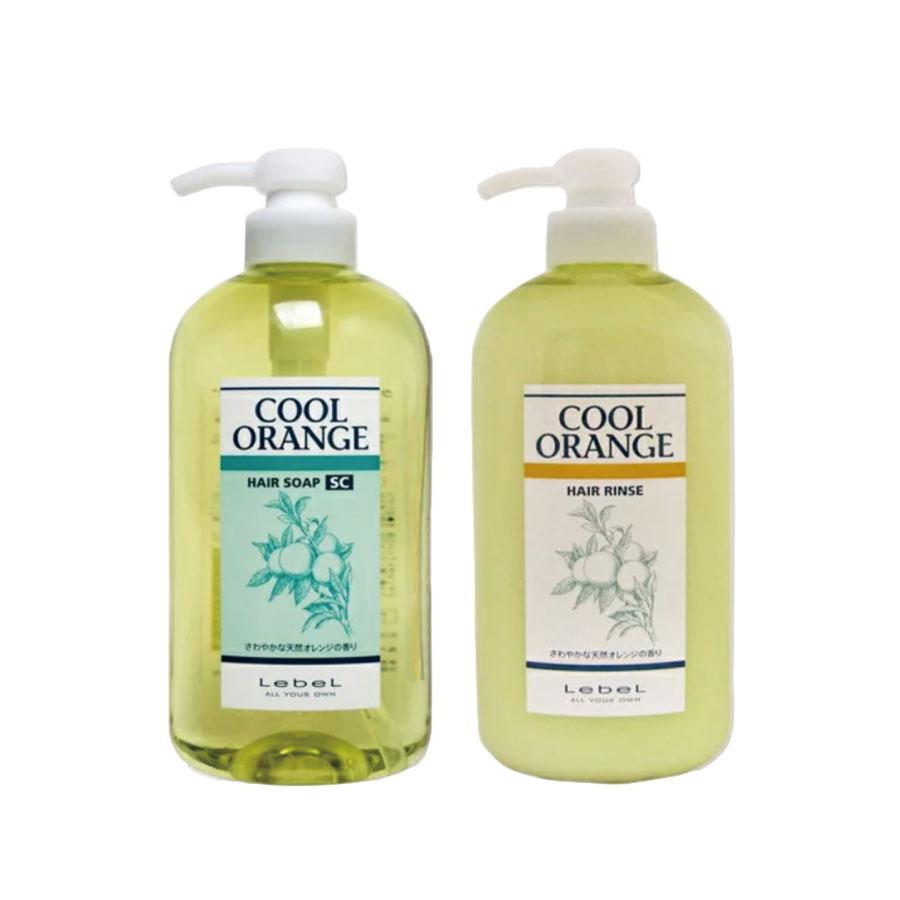 LebeL COOL ORANGE ヘアリンス & シャンプーセット COOL ORANGE 【 SC 600ml セット 】ルベル LebeL クールオレンジ