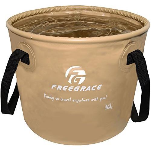 Freegraceメッシュポケット付きプレミアム折り畳み式バケツ 多機能の折り畳みバケツ キャンプ ハイキング 旅行に最適 カーキ 10l S Three Pieces 通販 Yahoo ショッピング