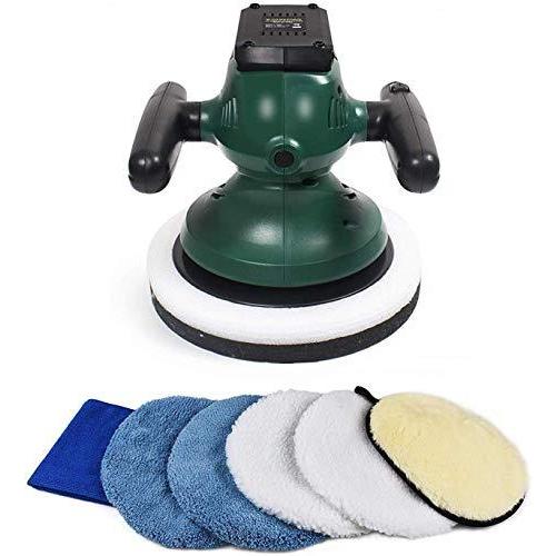 Hawkforce 充電式サンダーポリッシャー 240mm 電動ポリッシャー コードレス グリップ回転可能 バフ6枚付き 車用ポリッシャー ワックス掛 S 0928 Three Pieces 通販 Yahoo ショッピング