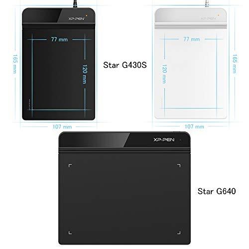 Xp Pen ペンタブレット2mm厚さ 8192レベル筆圧 イラスト入門用とosu ゲーム用ペンタブ 黒 Starg430s B S 0324 Three Pieces 通販 Yahoo ショッピング