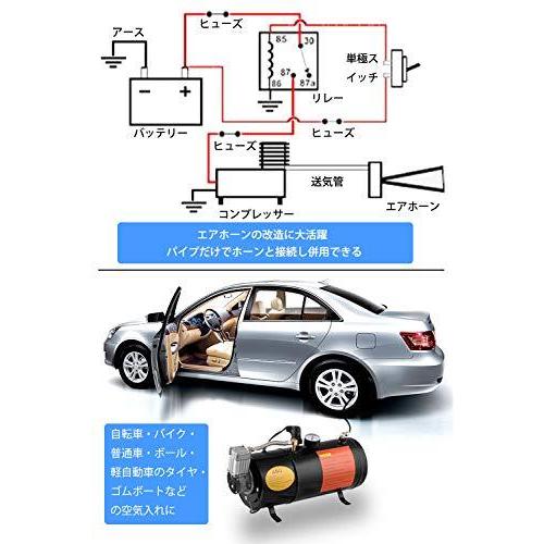 Ruien 12v 15a オイルレス エアーコンプレッサー 150psi 3ｌ タンク容量 ホーン改造 普通車 軽自動車のタイヤ ボール ゴムボート S 1015 Three Pieces 通販 Yahoo ショッピング