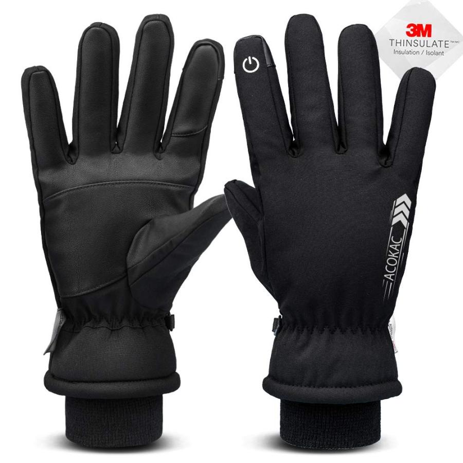 アウトドアグローブ スポーツ手袋 3mシンサレート 二重防水 スマホ対応 防寒グローブ 防寒手袋 防風 冬 自転車 Www Workplace No