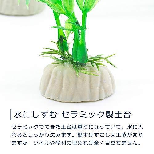Tricta アクアリウム 人工水草 ５本セット 高さ10cm 幅5cm 水槽サイズ 全サイズ向け 樹脂製 G 002 S Three Pieces 通販 Yahoo ショッピング