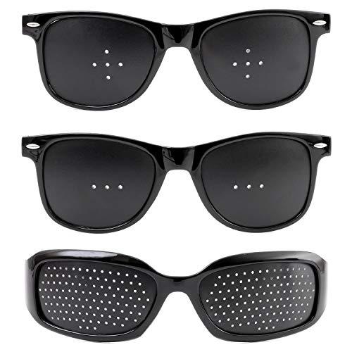 ピンホールメガネ 視力回復 ３種類セット 視力回復トレーニング メガネ S 0815 Three Pieces 通販 Yahoo ショッピング