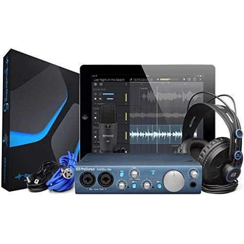 PreSonus AudioBox iTwo Studio DTMセット オーディオインターフェイス ヘッドホン マイク Studio One Art