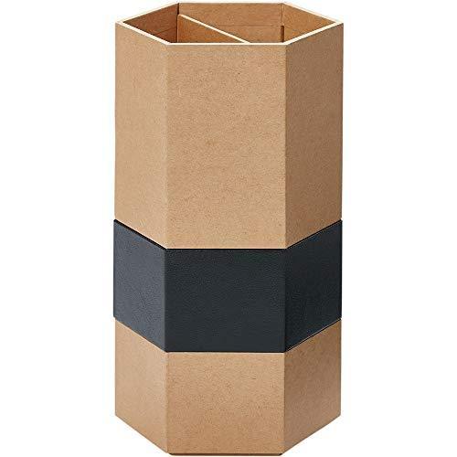 キングジム 小物入れ 重ねる小物入れ ペン立て 六角形 黒 3352ryクロ S Three Pieces 通販 Yahoo ショッピング