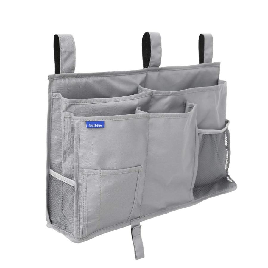 Surblue ベッドサイドストレージバッグ ベッドサイドストレージ 収納ポケット 小物収納 グレー S 0229 Three Pieces 通販 Yahoo ショッピング