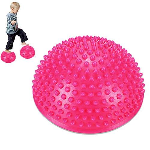 Pink Mt Sport 半球 バランスボール 2個セット 大人から子供まで フット ヘルス ボール ミスター アルマジロ バランス トレーニング S 0917 Three Pieces 通販 Yahoo ショッピング