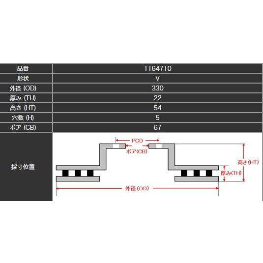 DIXCEL ブレーキローター PD ベンツ Mクラス W166 ML350ブルーテック
