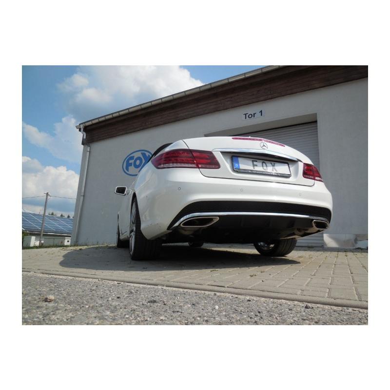 ベンツ Eクラス W207カブリオレ（4気筒/2013年から）用リアマフラー