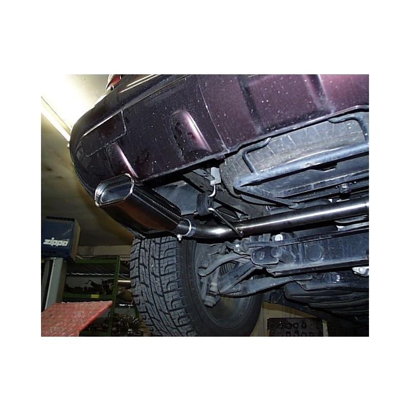 ベンツ Mクラス W163 ML320/350/430用リアマフラー 135×80mm フラット