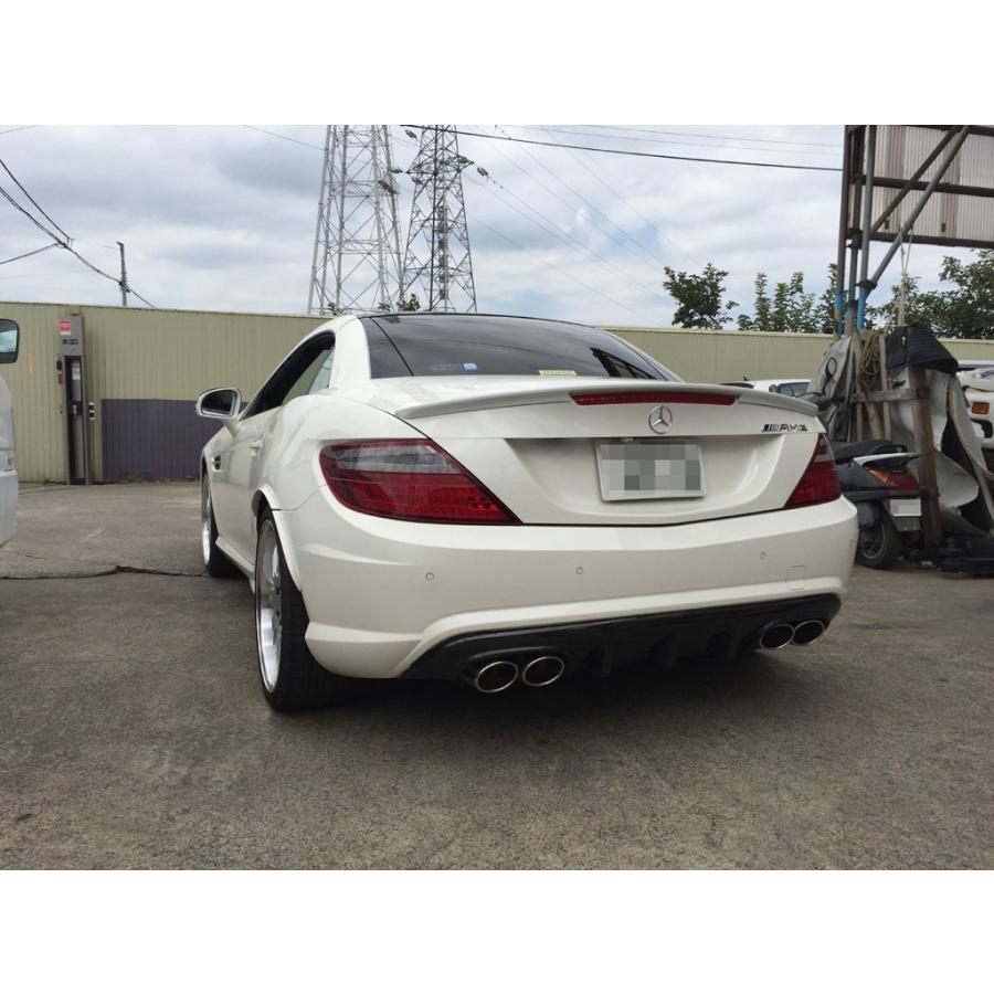 ベンツ SLクラス R172 SLK350用コネクションパイプ+リアマフラー