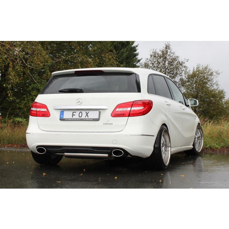 ベンツ Bクラス W246 B180/250前期用リアマフラー 140x90mm オーバル