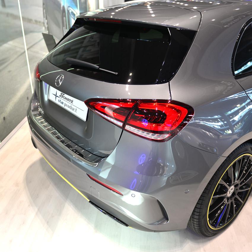 W177/AクラスAMGライン用  SCHATZ シェッツ バンパープロテクター■プレミアムシリーズ■ ハイグレードステンレス ハイポリッシュ仕上げタイプ |  | 01