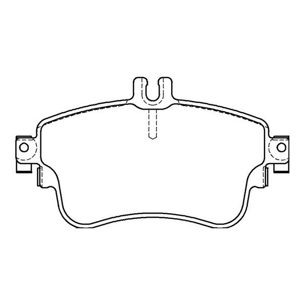 ベンツ W246 B180(246242) Bクラス 極 低ダスト フロント ブレーキ