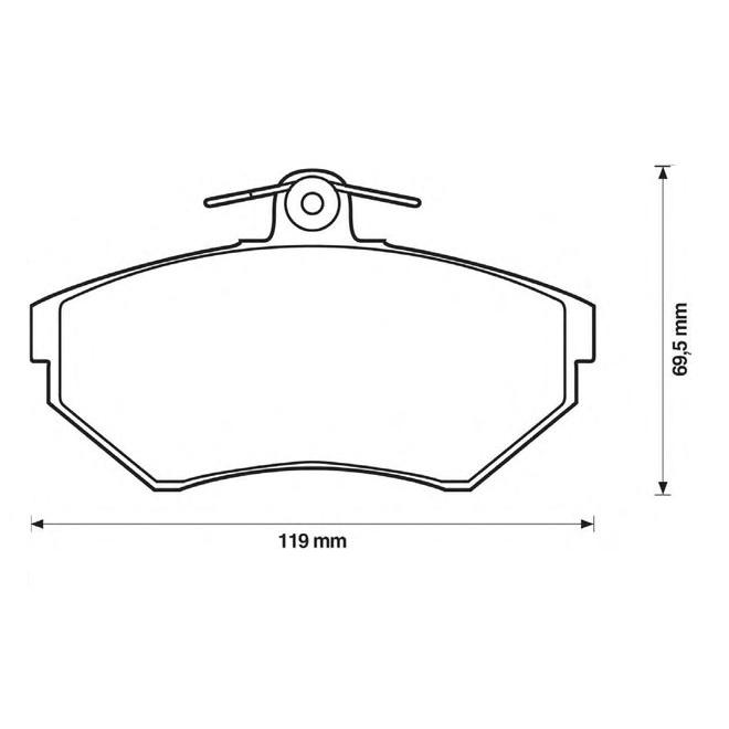 VW フォルクスワーゲン LUPO ルポ 1.6GTi(1HM698151/6N0698151B) 極 低