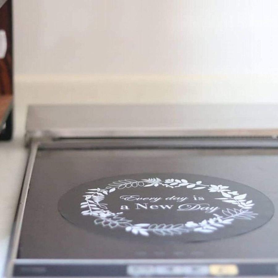 再再販 東洋アルミ Ihマットソフト リースブラック 直径約21cm Ihコンロのコゲつき汚れ 3163 キズつきを防ぐ