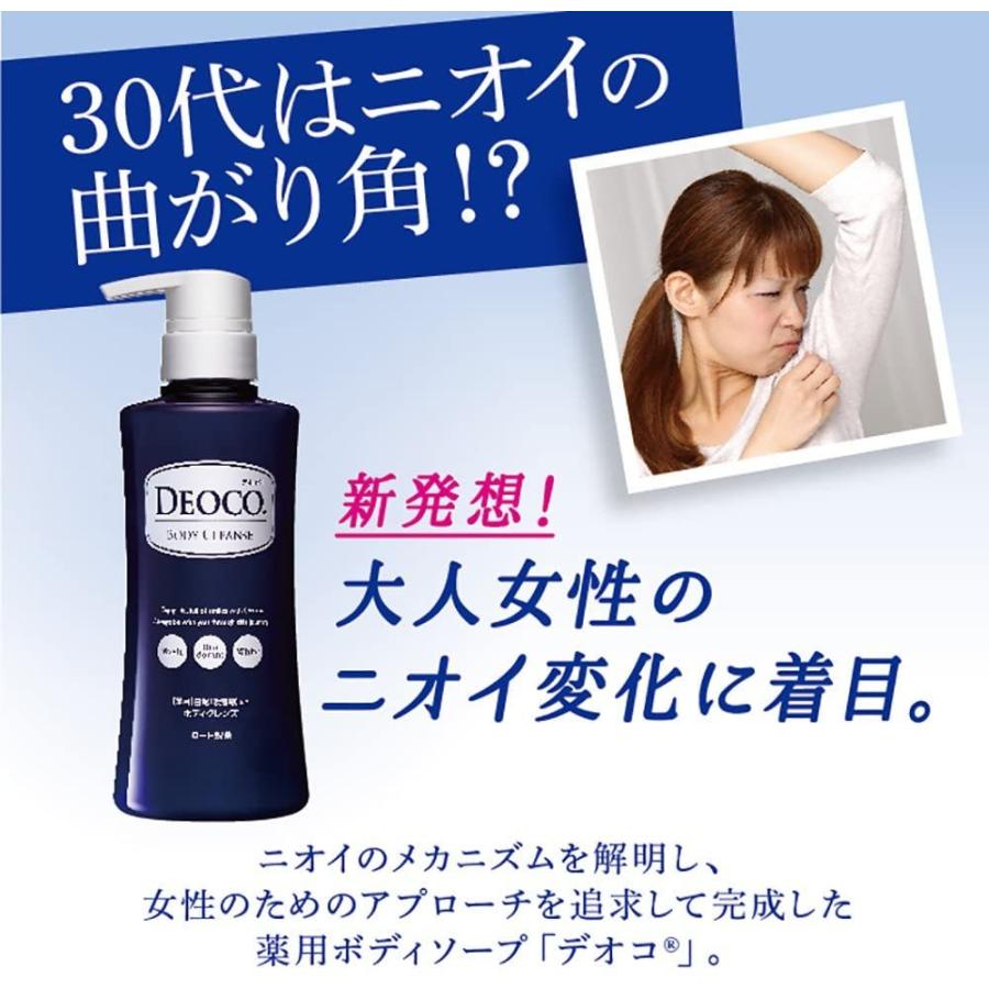 デオコ（DEOCO.） ロート製薬 薬用デオドラント ボディクレンズ詰替用