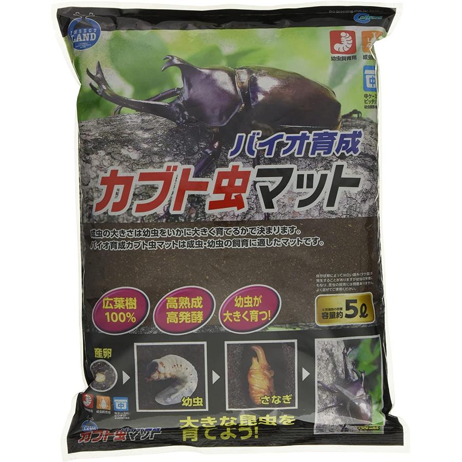 インセクトランド バイオ育成カブト虫マット 5L（Yahoo!・スリーエスマート）