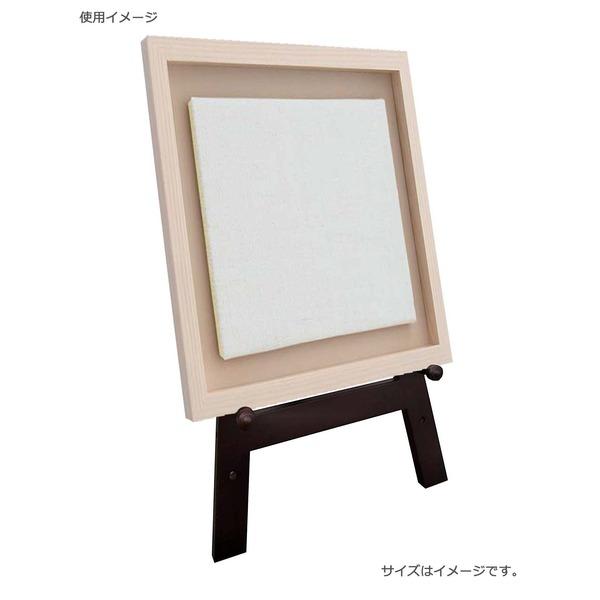 代引不可/木製 イーゼル 額立て 450mm ブラウン ウェルカムボード立て/代引不可の画像