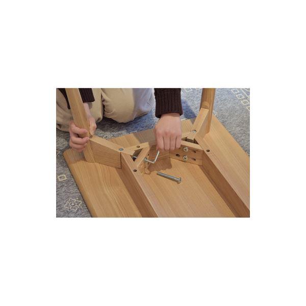 代引不可/ローテーブル センターテーブル 幅100cm ナチュラル 木製 カラメリ リビング ダイニング インテリア家具/代引不可_4