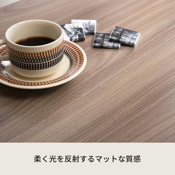 代引不可/カームテーブル（ブラウン） 幅60cm/机/木製/折り畳み/ロー