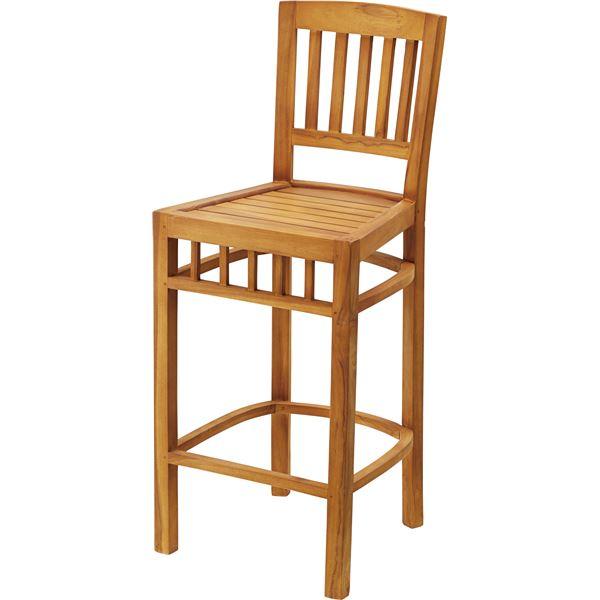 カウンターチェア ハイチェア 幅45cm 木製 リビング ダイニング 店舗 飲食店 インテリア家具 ショップ お店/代引不可