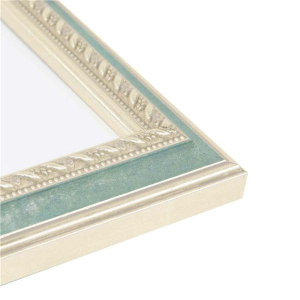 代引不可/〔軽量額〕UVカットアクリル 装飾水彩額（マット付き）F6 Sブルー/代引不可の画像
