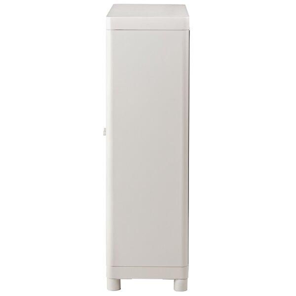 代引不可/チェスト 約W75×D33×H110.5cm ホワイト 可動棚 スチール 収納家具 リビング家具 インテリア家具 ディスプレイ家具/代引不可_2