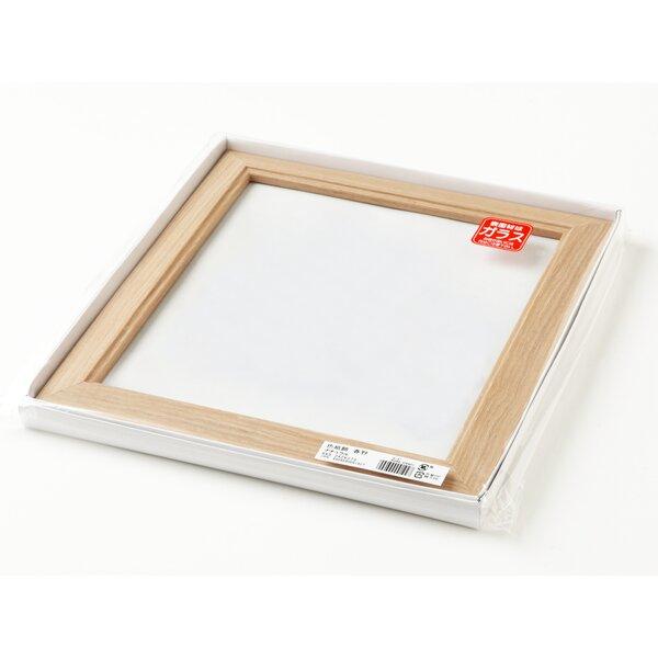代引不可/ガラス仕様 天然木色紙額273×242mm ナチュラル/代引不可