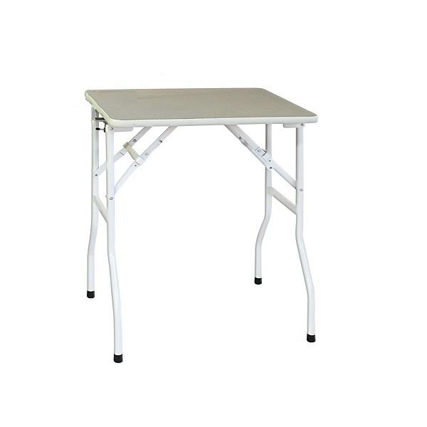 トリミングテーブル ホワイト ミニ アームなし/W600×D450×H775mm/当店