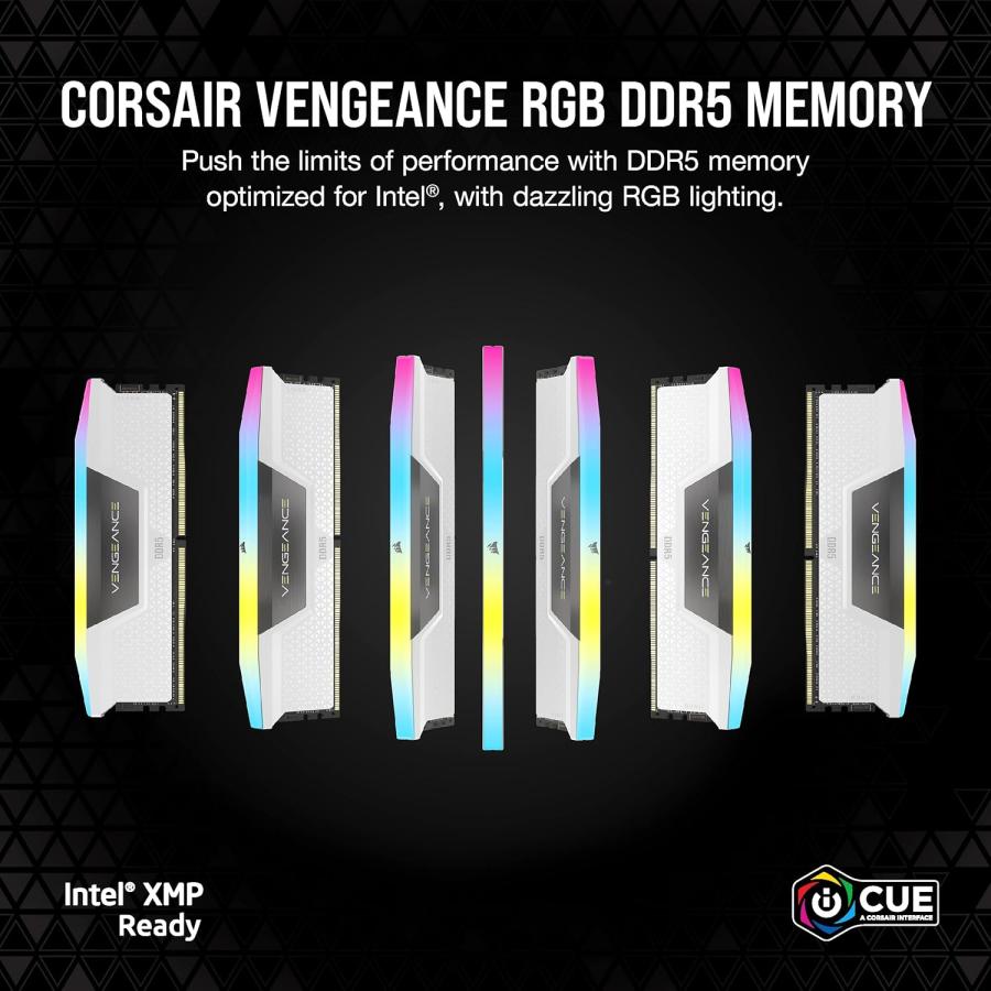 在庫有り 即納 CORSAIR VENGEANCE RGB DDR5-5200 32GB (16GB×2) CL40