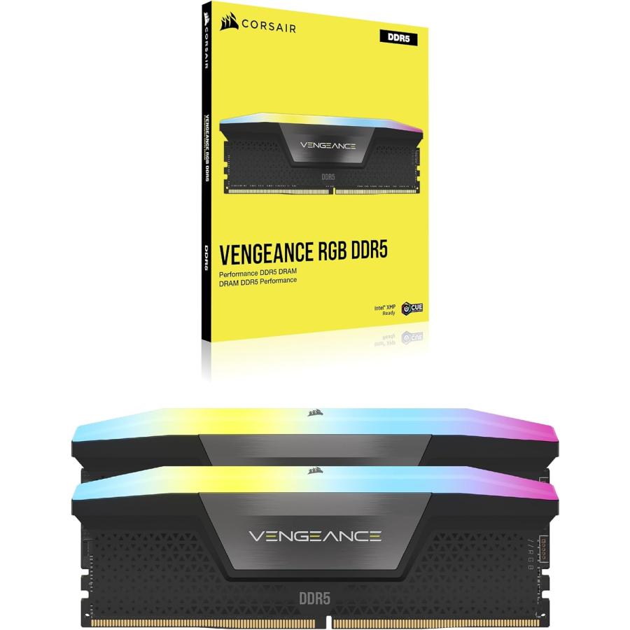 在庫有り 即納 CORSAIR VENGEANCE RGB DDR5-5200 16GB (8GB×2) CL40
