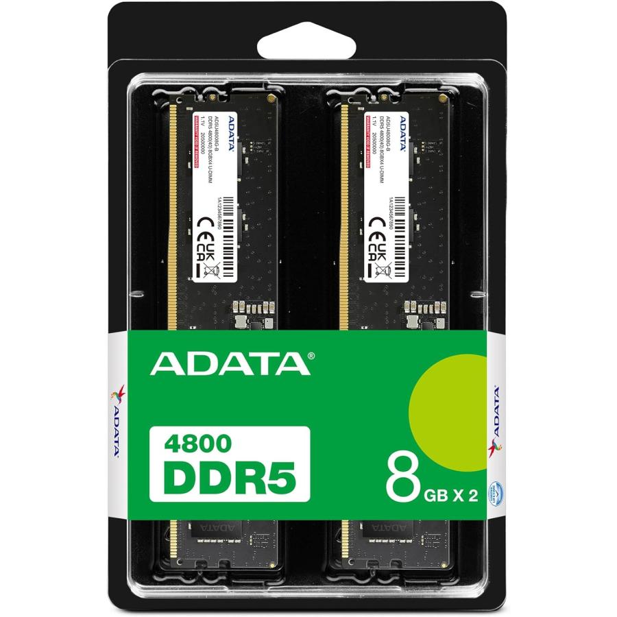 在庫有り 即納 ADATA Premier DDR5-4800 16GB (8GB×2) デスクトップPC