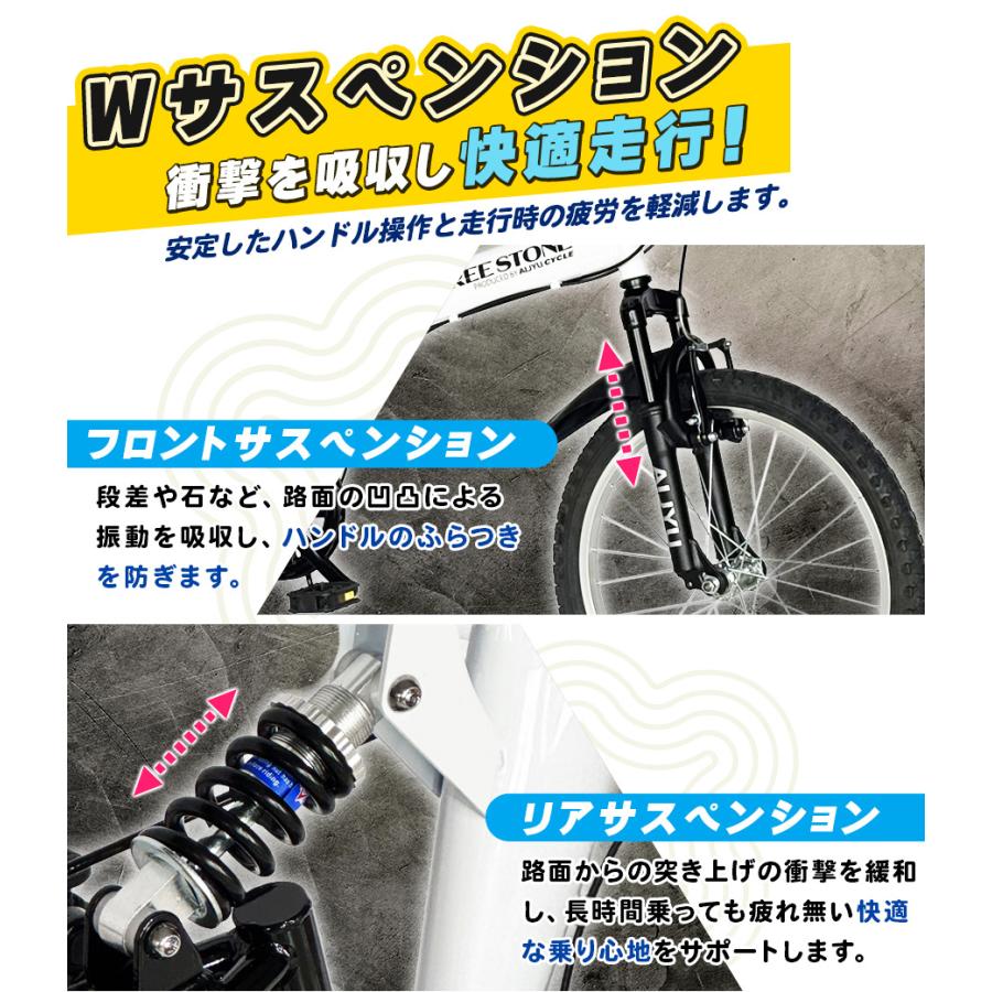 アイジュサイクル ノーパンクタイヤ 折りたたみ自転車 MTB 20インチ