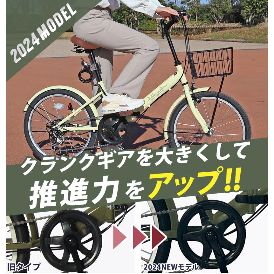 折りたたみ自転車 20インチ シマノ 6段ギア 折り畳み 自転車 全15色展開 カゴ付き メンズ レディース ランキング [AJ-08]｜three-stone-ys｜19