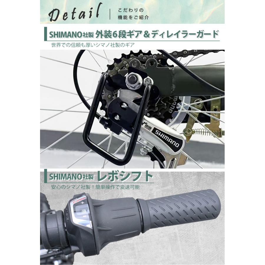 アイジュサイクル ノーパンク 折りたたみ自転車 20インチ シマノ 6段