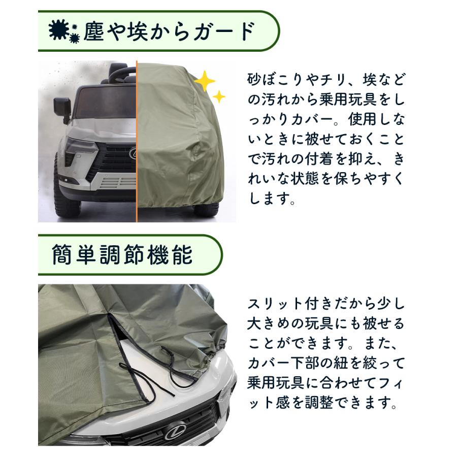 乗用ラジコン 車体カバー 撥水 UV加工 防塵 キズ防止 ボディカバー
