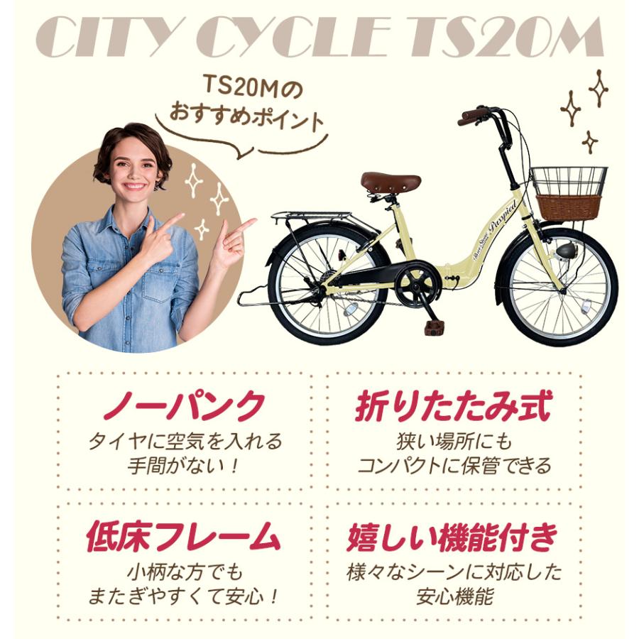 アイジュサイクル シティサイクル ノーパンクタイヤ passpied