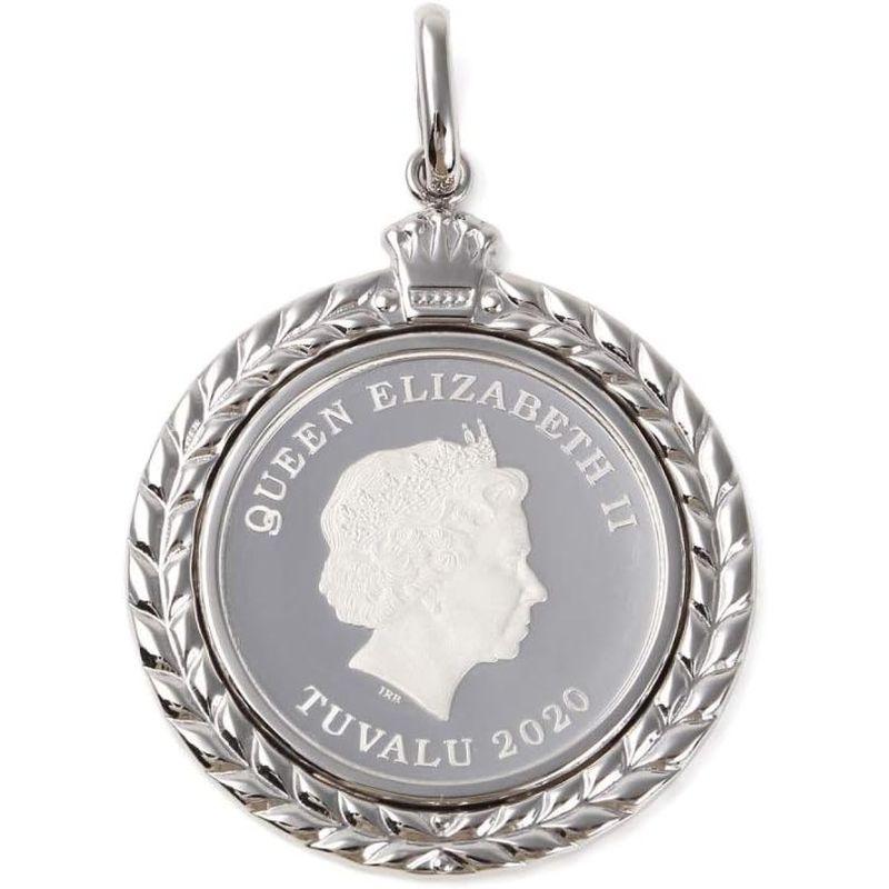 正規品 ハッピーグッツショップ 純プラチナ ペンダントトップ ホース 1/5oz 馬 デザイン枠 コイン ヘッド チャーム 【C2593553586】(94142円)